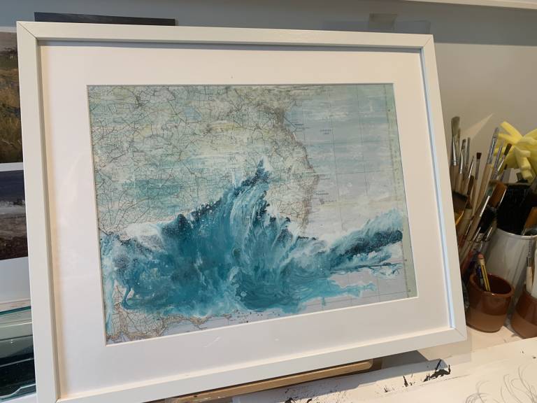 Newlyn to Mousehole SOLD - Janie Cameron