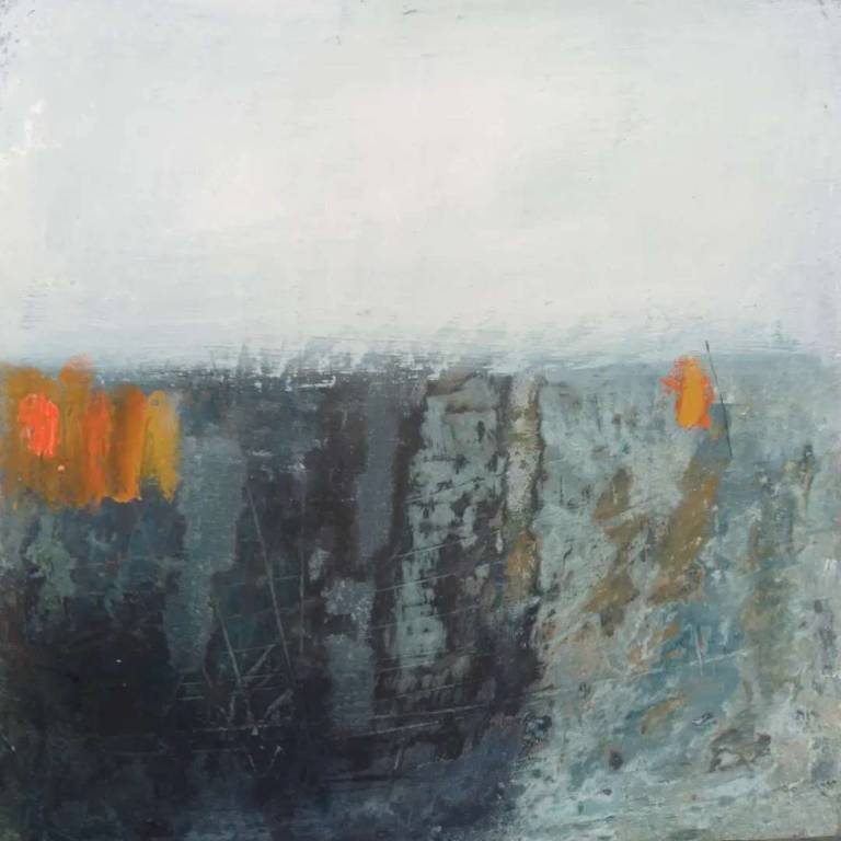 Gwithian, Dark Rocks - Mary Scott