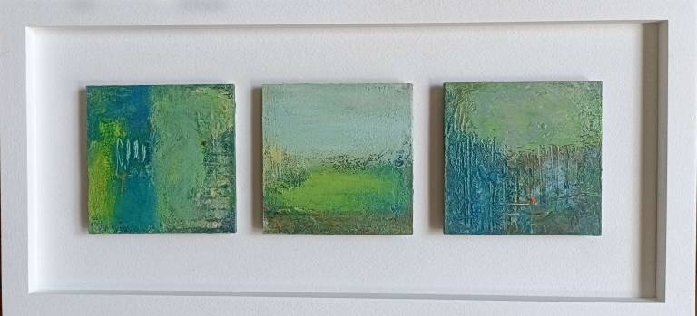 Breathing Space (IV) (triptych) - Mary Scott
