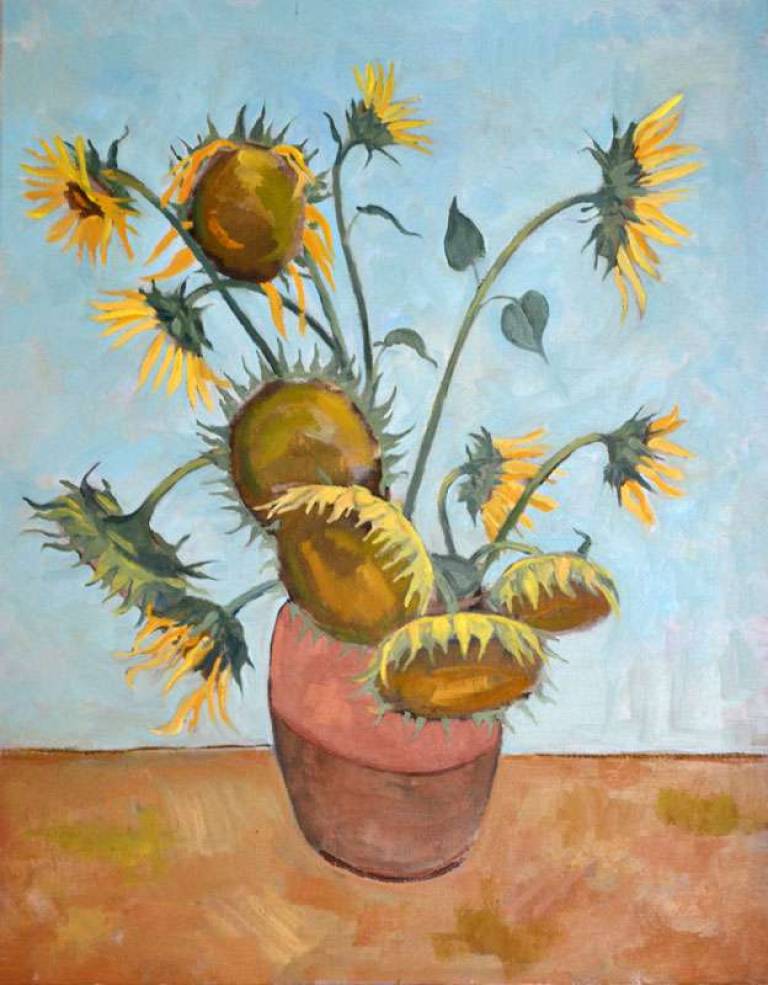 Sunflowers Blue - Brian  Martin