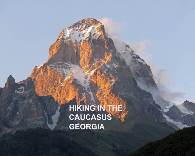 Hiking in The Caucasus Georgia - 