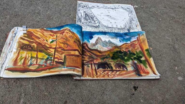 India Ladakh Sketchbook - 