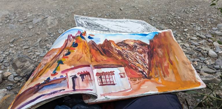 India Ladakh Sketchbook - 