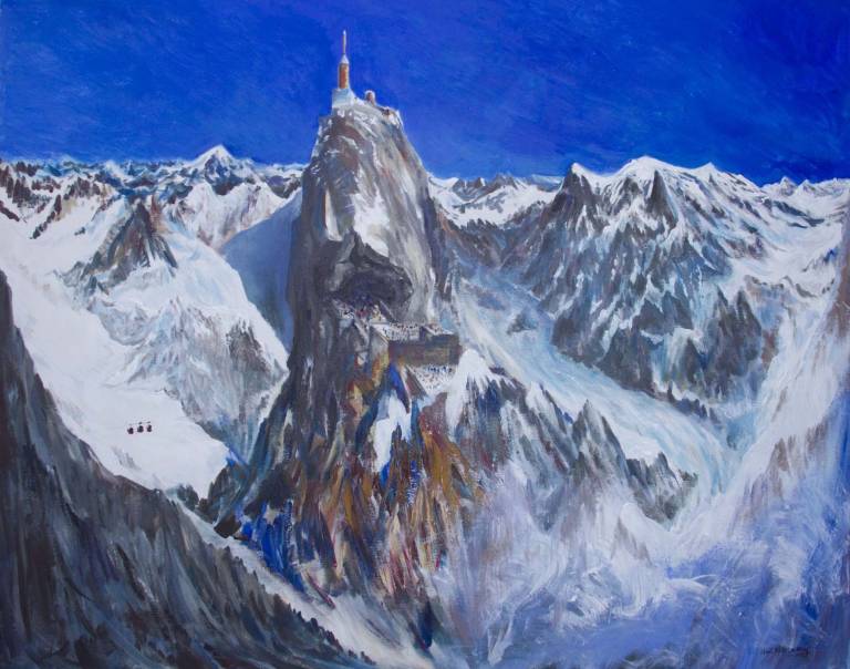 Looking toward Aiguille du Midi - Neil Pittaway