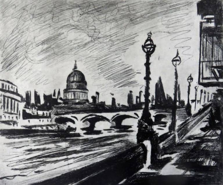 St. Paul's and Blackfriars Bridge - Neil Pittaway