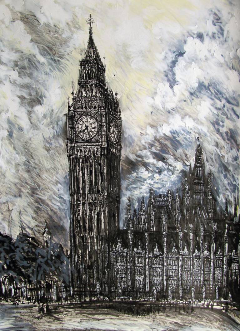 Storm over Westminster - Neil Pittaway