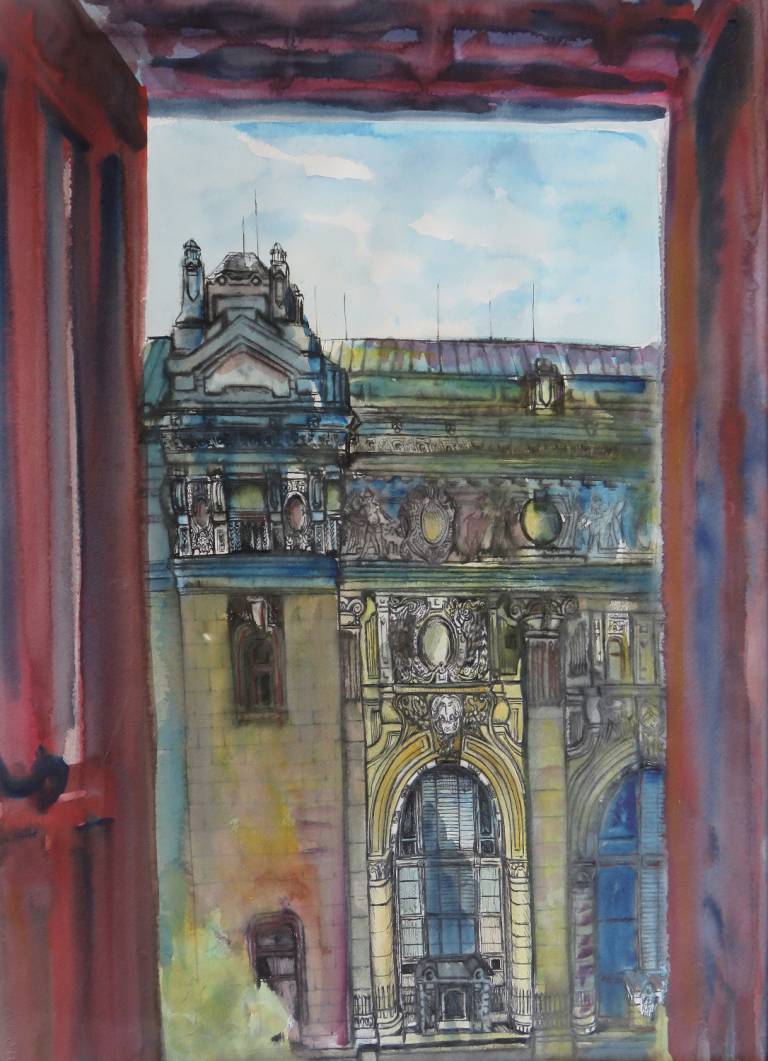 Budapest Window View - Neil Pittaway