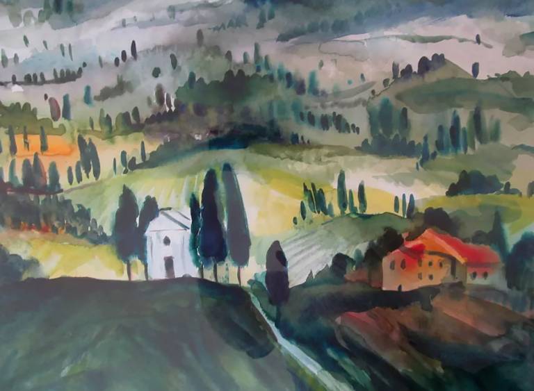 Vitaleta Chapel, Tuscany - Neil Pittaway