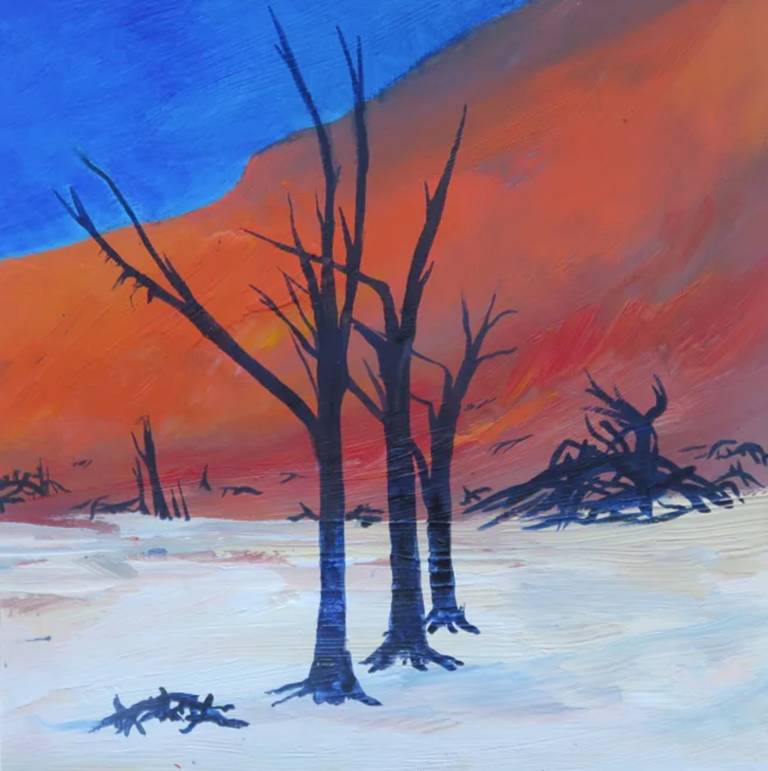 Dead Camel Thorn Trees Deadvlei, Namibia - Neil Pittaway