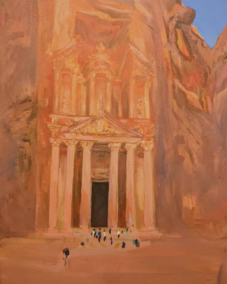 The Al-Khazneh, (The Treasury), Petra, Jordan - Neil Pittaway