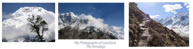 Photographs of the Nepal Himalayas taken by the Artist - Neil Pittaway