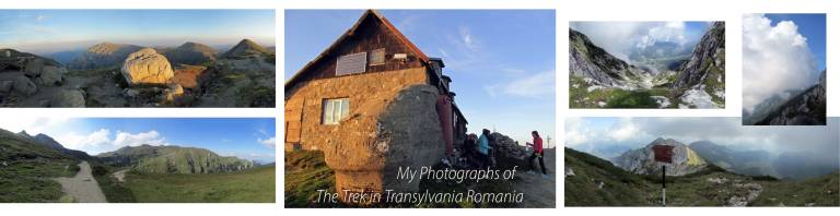 Photographs of the Bucegi Mountains, Romania taken by the Artist - Neil Pittaway