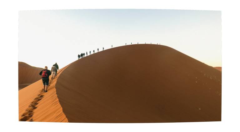 The Ascent of Dune 45, Namibia - Neil Pittaway