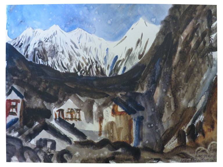 Langtang and Gosaikunda, Nepal, Sketchbook - Neil Pittaway