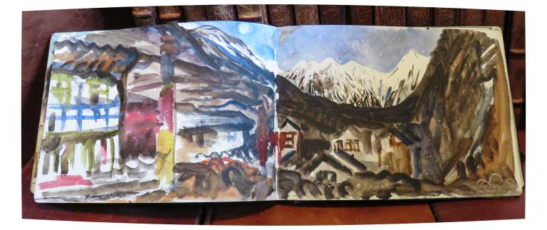 Langtang and Gosaikunda, Nepal, Sketchbook - Neil Pittaway