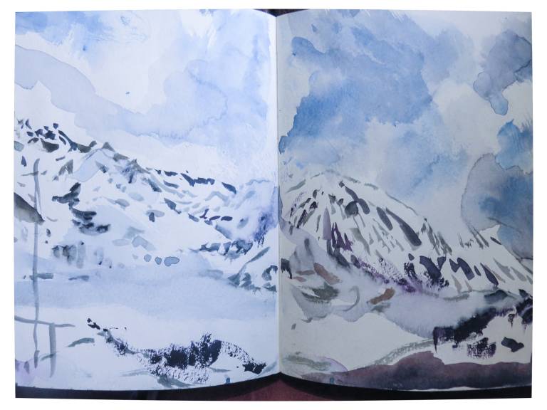 Langtang and Gosaikunda, Nepal, Sketchbook - Neil Pittaway