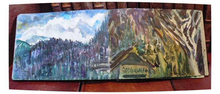 Langtang and Gosaikunda, Nepal, Sketchbook - Neil Pittaway