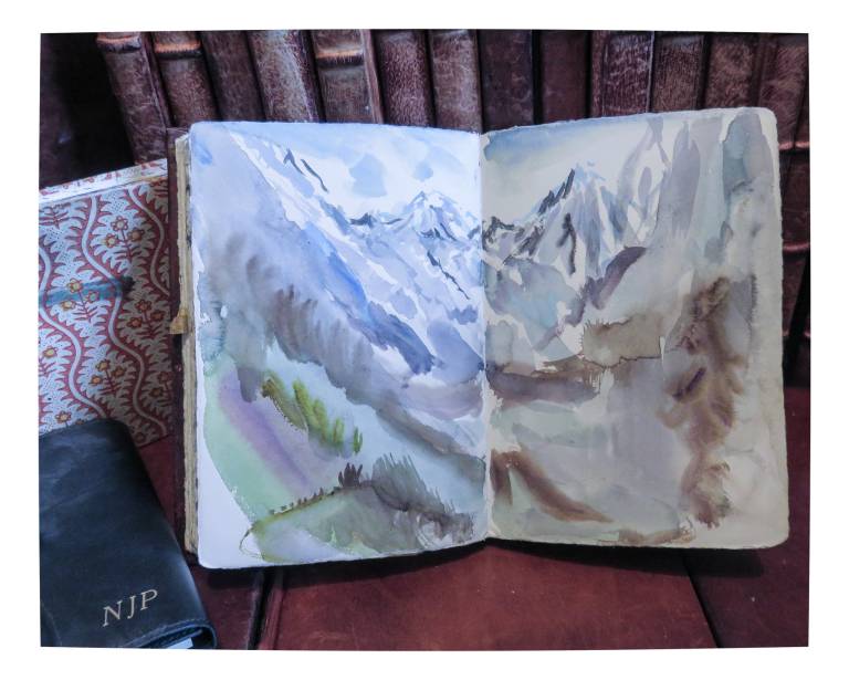 Everest Teahouse, Nepal, Sketchbook - Neil Pittaway