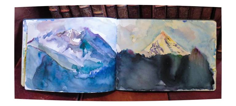 Georgia Caucasus Sketchbook - Neil Pittaway