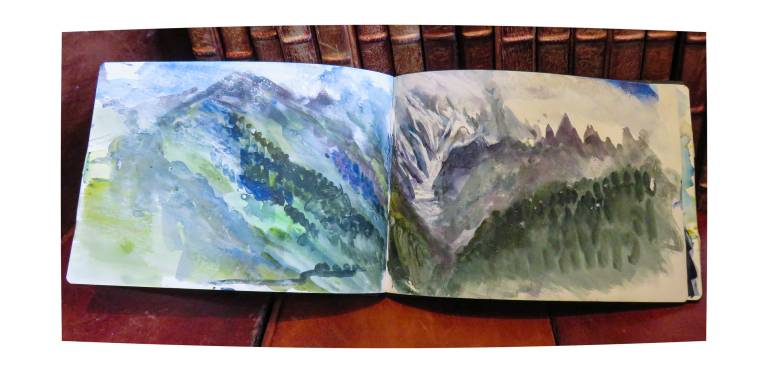 Georgia Caucasus Sketchbook - Neil Pittaway