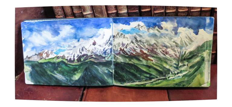 Georgia Caucasus Sketchbook - Neil Pittaway