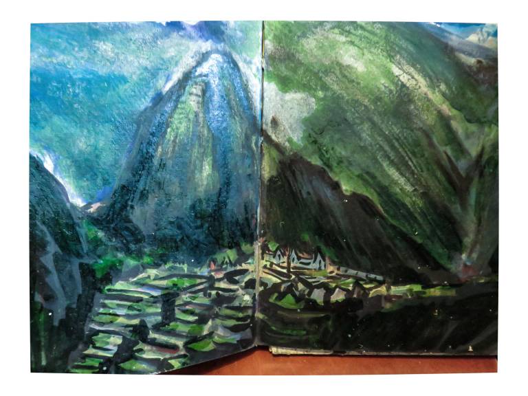 The Inca Trail Sketchbook - Neil Pittaway