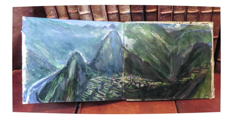 The Inca Trail Sketchbook - Neil Pittaway