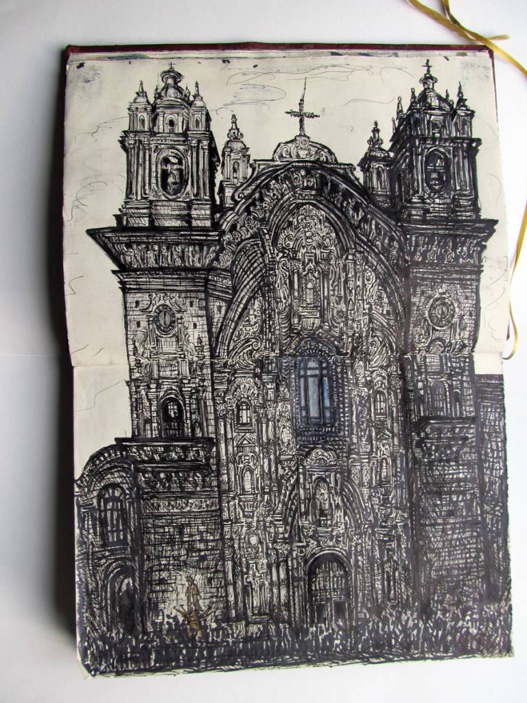 The first Peru Sketchbook - Neil Pittaway