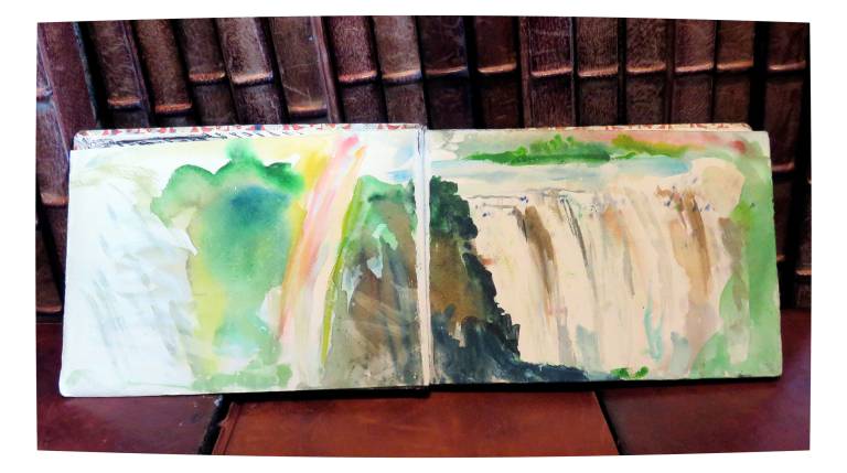 Africa Sketchbook (Victoria Falls to Cape Town) - Neil Pittaway