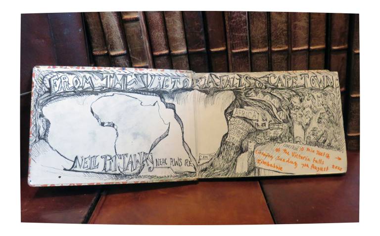 Africa Sketchbook (Victoria Falls to Cape Town) - Neil Pittaway