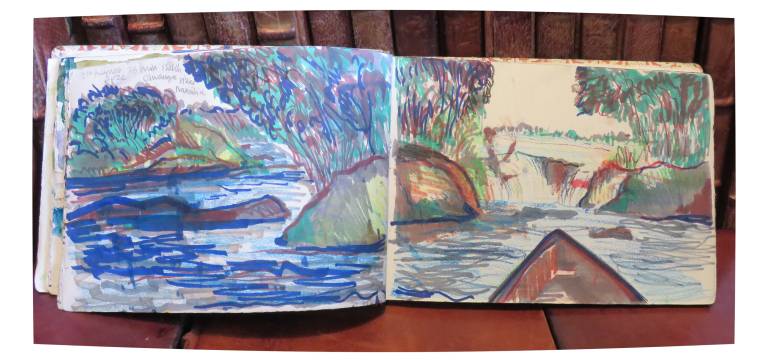 Africa Sketchbook (Victoria Falls to Cape Town) - Neil Pittaway