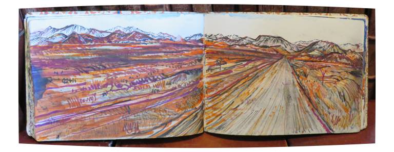 Africa Sketchbook (Victoria Falls to Cape Town) - Neil Pittaway