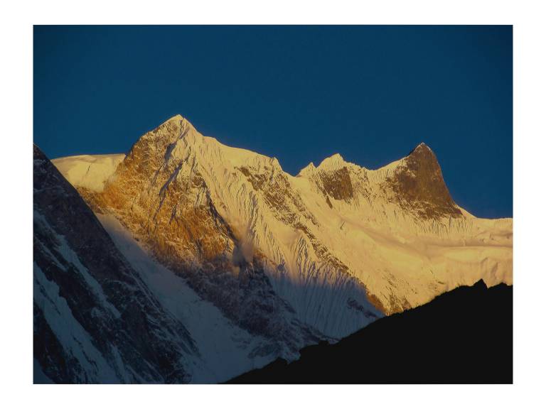 Early morning light on Himchuli, Nepal - Neil Pittaway