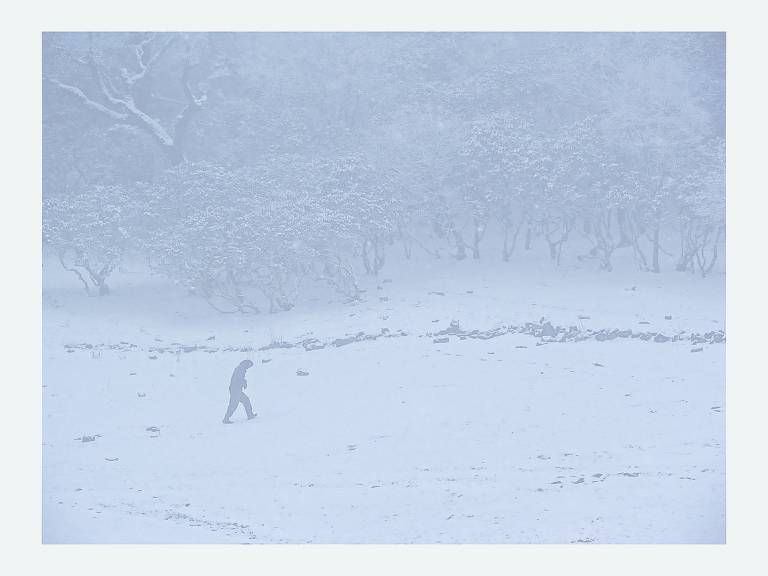 In the snow at Tengboche, Nepal - Neil Pittaway