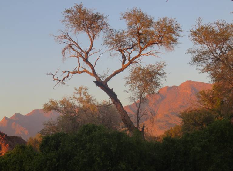 Dusk at Brandberg, Namibia, Africa - Neil Pittaway