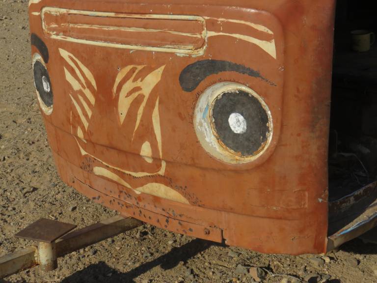 Namibian Tribe Painted Van - Neil Pittaway