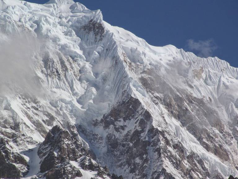 Himalayan mountain peaks close view, Nepal - Neil Pittaway