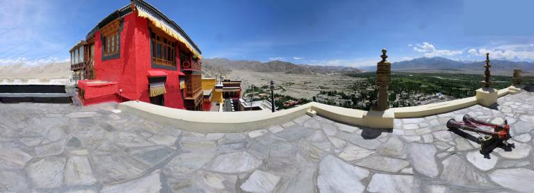View from the roof of Thiksey Monastery, Ladakh, India - Neil Pittaway
