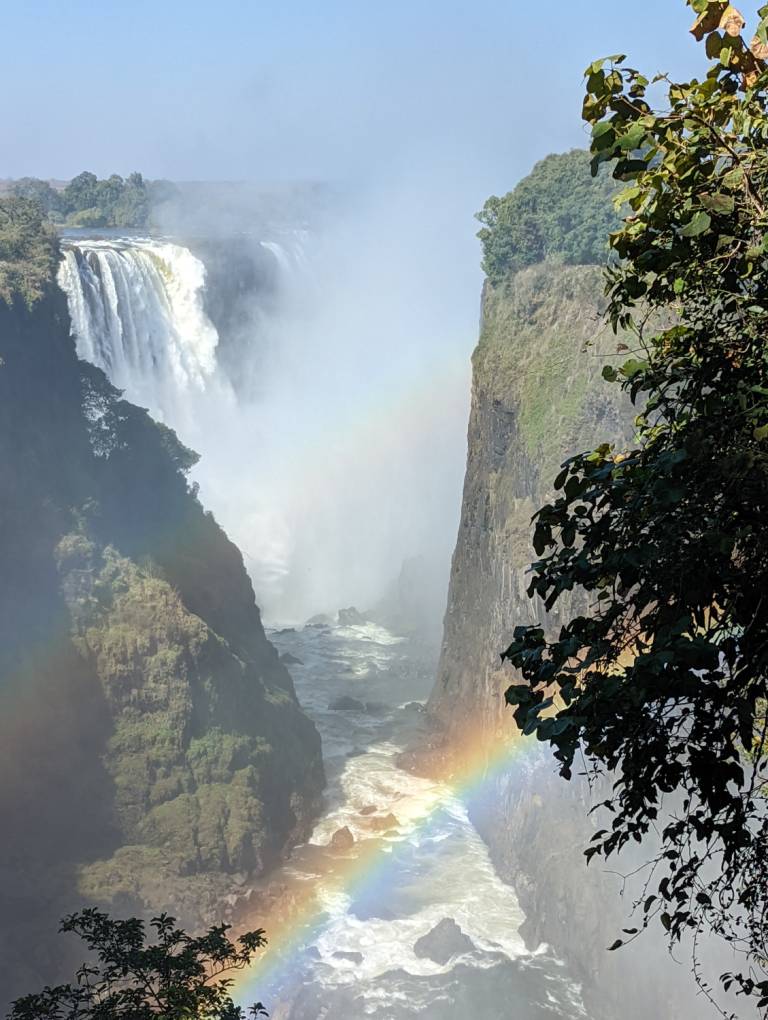 Victoria Falls from near the Devils Cataract, Zimbabwe, Africa - Neil Pittaway