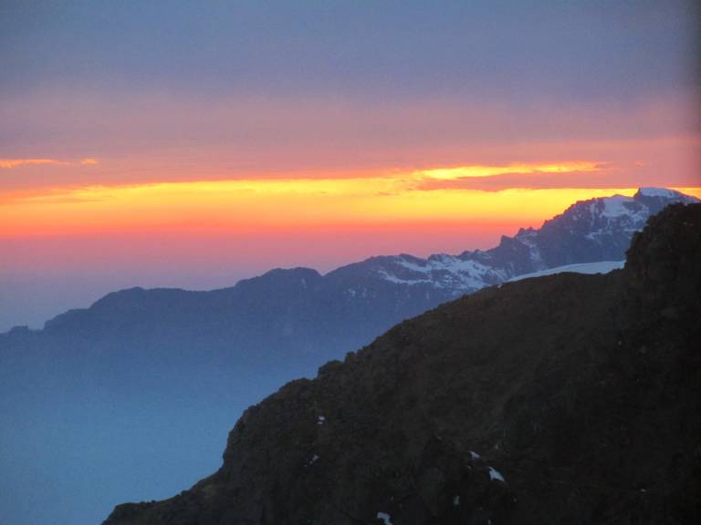 Sundown at Gosainkunda, Nepal - Neil Pittaway