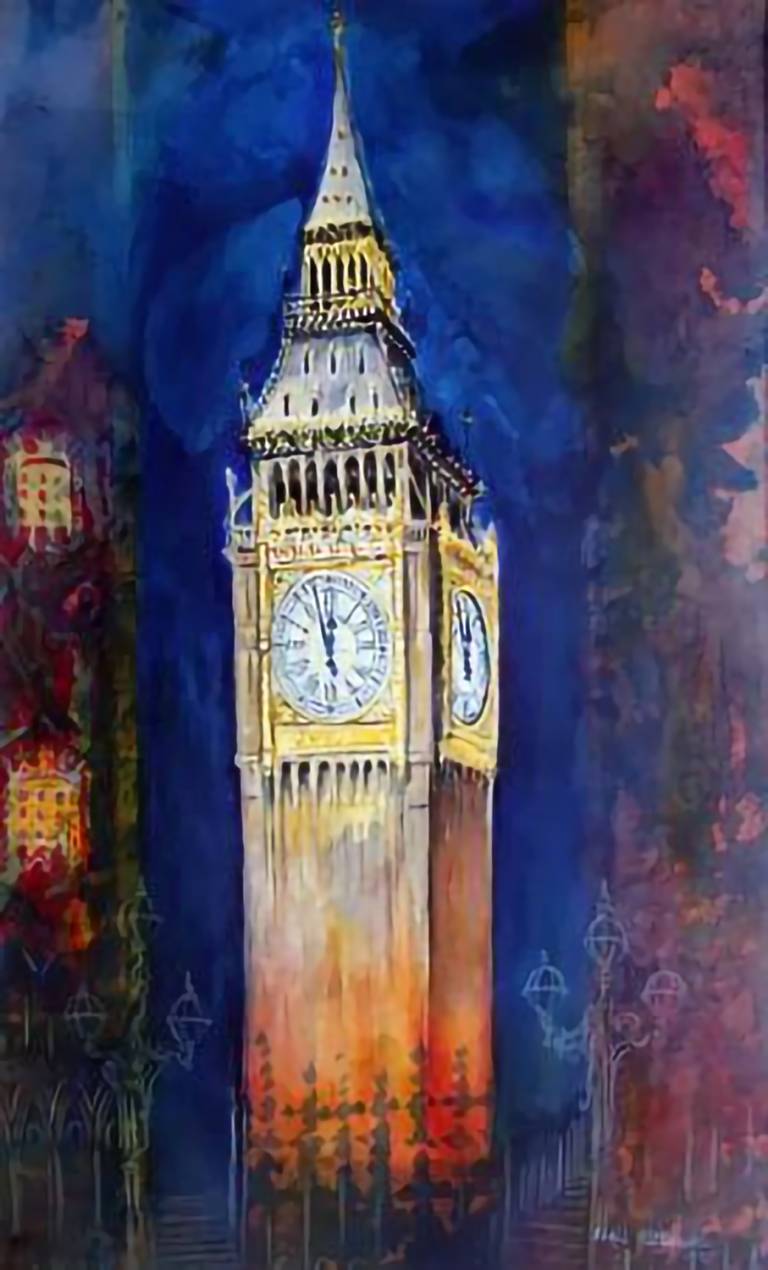 Prev Next  Our Big Ben, The Newly restored Elizabeth Tower in the year of H.M. T - Neil Pittaway