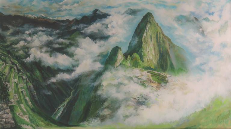 At The Heights of Machu Picchu, Peru - Neil Pittaway