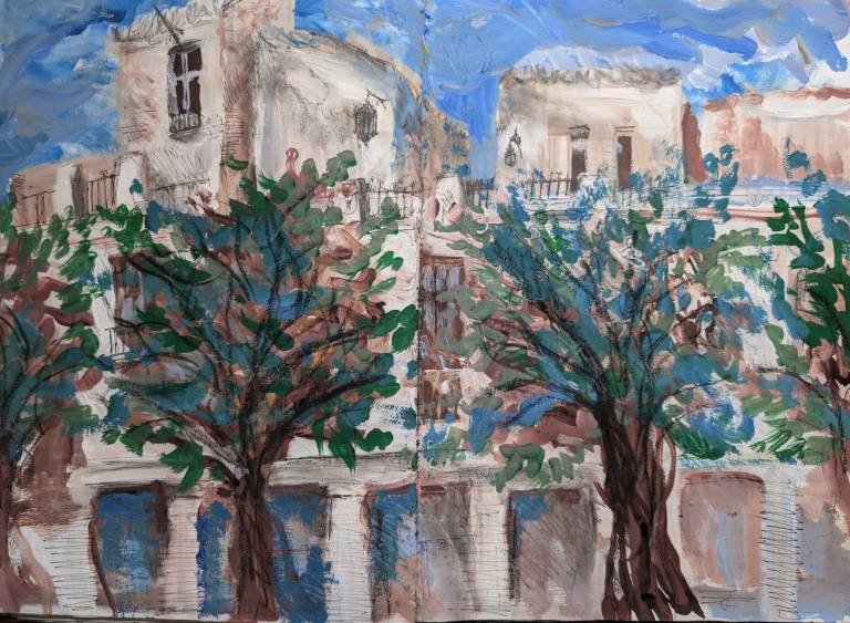 In the old town of Santa Cruz district of Seville, Spain - Neil Pittaway