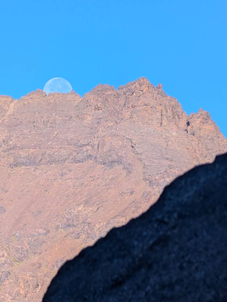 The Moon and the Atlas Mountains - Neil Pittaway