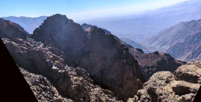 View from just below the summit of Mount Toubkal, Morocco - Neil Pittaway