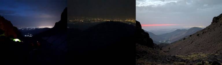 Views from a Night Camp  in the High Atlas Mountains, Morocco - Neil Pittaway