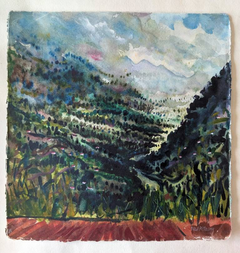 View from Dhulikel, Nepal - Neil Pittaway