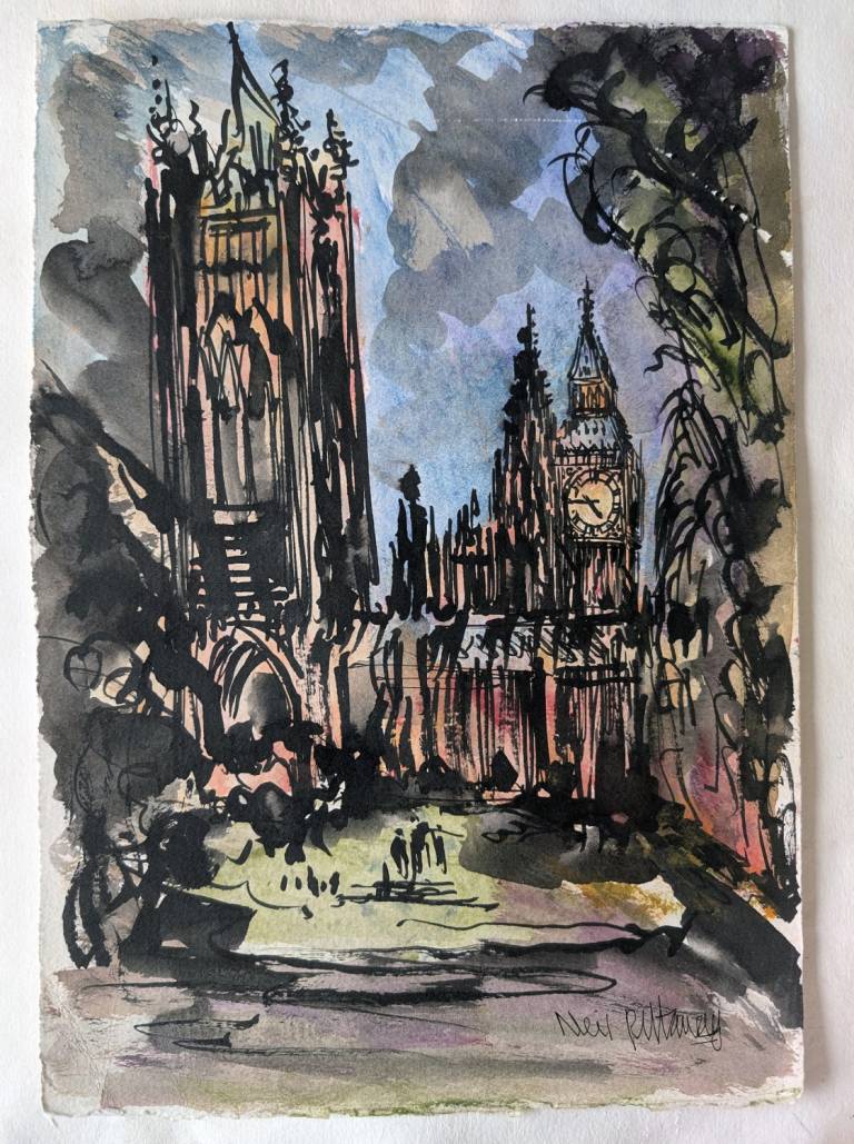 Big Ben from Victoria Tower Gardens - Neil Pittaway