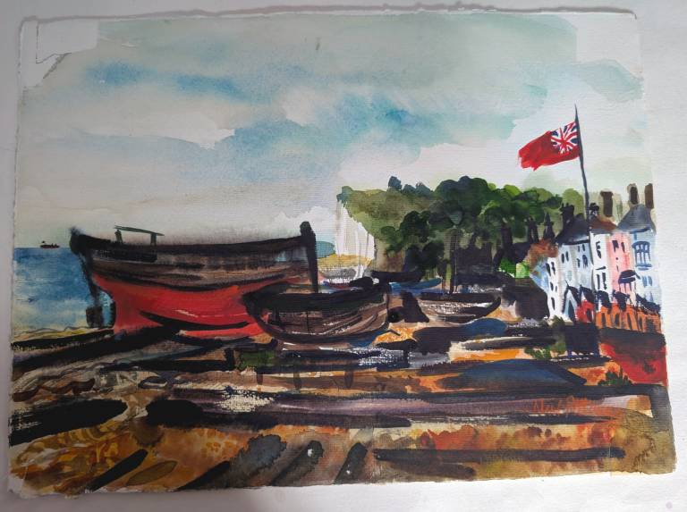 Fishing Boats at Deal, Kent, England - Neil Pittaway