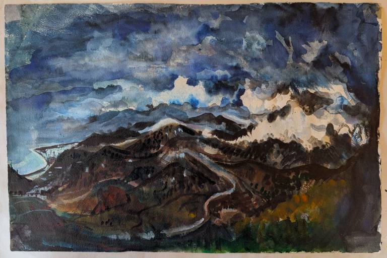 Andalucian Landscape near Competa, Spain - Neil Pittaway